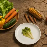 Cambiamenti climatici e alimentazione: L’effetto sulle coltivazioni che arriva anche sulla nostra tavola