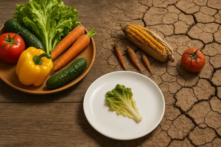 Cambiamenti climatici e alimentazione: L’effetto sulle coltivazioni che arriva anche sulla nostra tavola