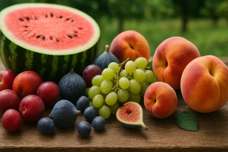 Frutta d’agosto: la classifica per zuccheri e i momenti giusti per mangiarla