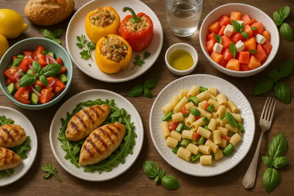 Il pranzo della domenica versione light: i classici estivi alleggeriti