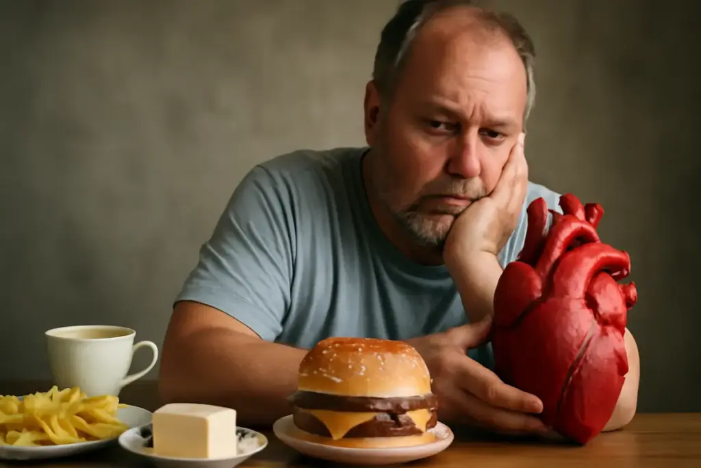 Grassi saturi negli alimenti di tutti i giorni: l’impatto che noti solo nel tempo
