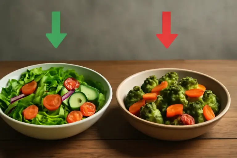 Verdure crude o cotte nell’insalata: quella che mantiene più nutrienti