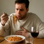 Digestione lenta dopo i pasti: i comportamenti a tavola che la peggiorano