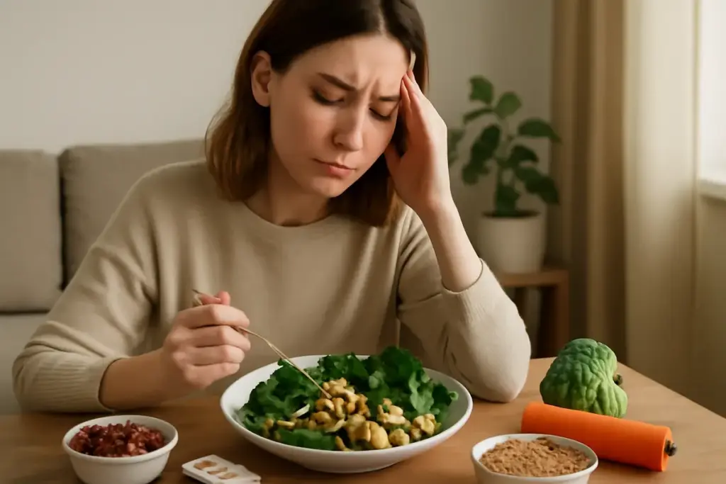 Carenza di ferro da dieta vegetariana: come riconoscerla e cosa mangiare