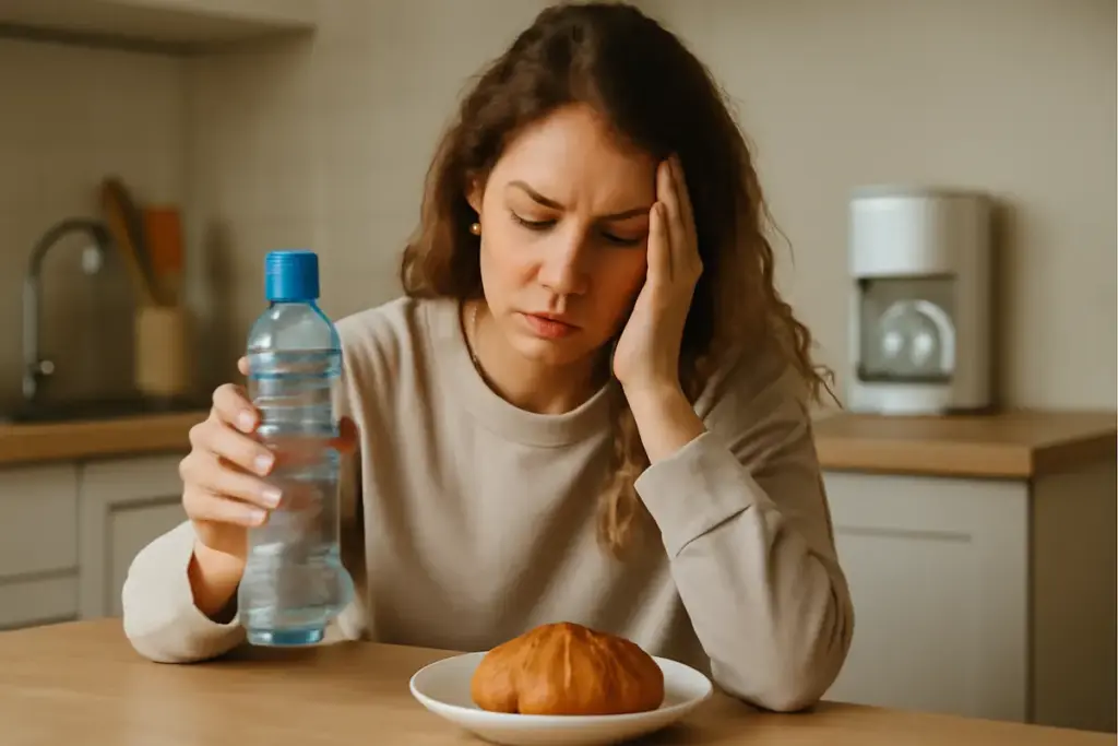 Segnali di disidratazione lieve: i sintomi che si confondono con fame e stanchezza