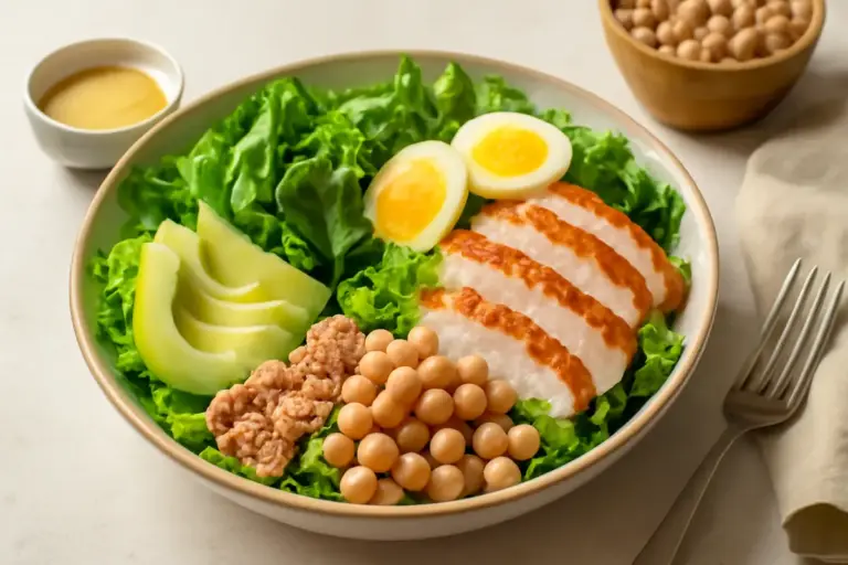 Proteine nell’insalata completa: gli abbinamenti che saziano davvero