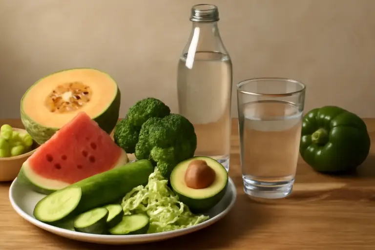 Alimenti ricchi d’acqua nella dieta: come contribuiscono al fabbisogno idrico giornaliero