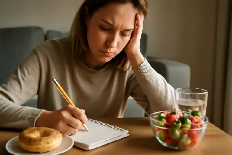 Diario alimentare e consapevolezza: come rivela i pattern di fame emotiva