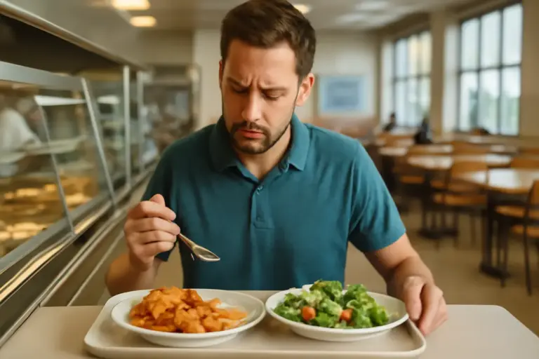 Scegliere cosa mangiare in mensa: l’abbinamento che regge la dieta
