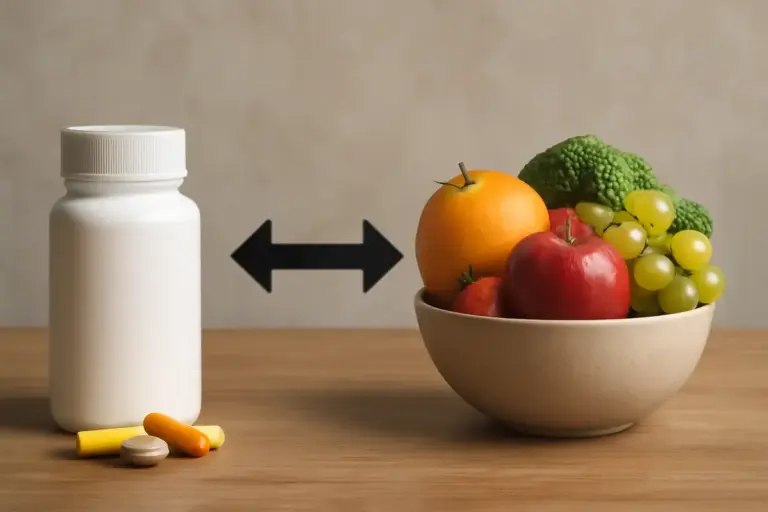 Multivitaminico sintetico o naturale: cosa influisce davvero sull’efficacia