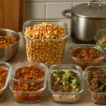 Batch cooking con legumi: come usarli in più ricette durante la settimana