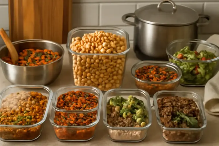 Batch cooking con legumi: come usarli in più ricette durante la settimana