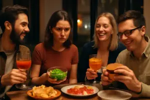 Aperitivo serale con amici e dieta: l’errore che azzera la giornata