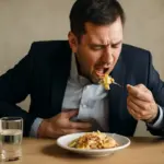 Orari dei pasti e digestione difficile: cosa cambia mangiando sempre in fretta