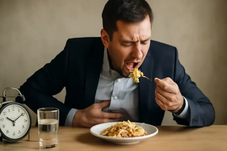 Orari dei pasti e digestione difficile: cosa cambia mangiando sempre in fretta