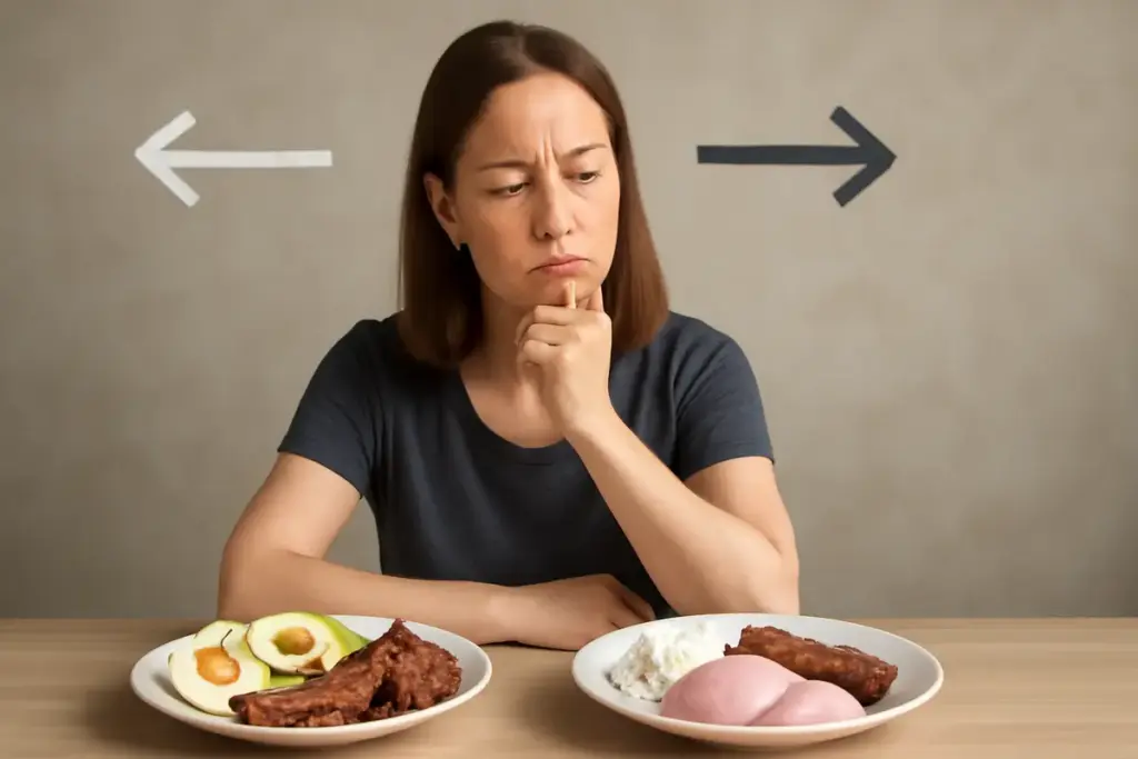 Chetosi vs iperproteica: la differenza concreta che guida la scelta giusta
