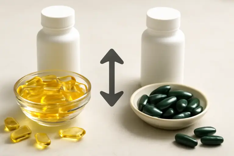 Olio di pesce o alghe per gli omega 3: la differenza che orienta la scelta