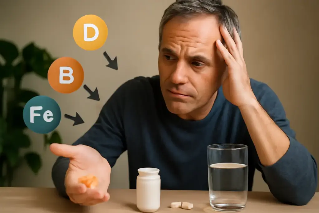Multivitaminico per adulti over 40: le carenze specifiche da coprire per prime