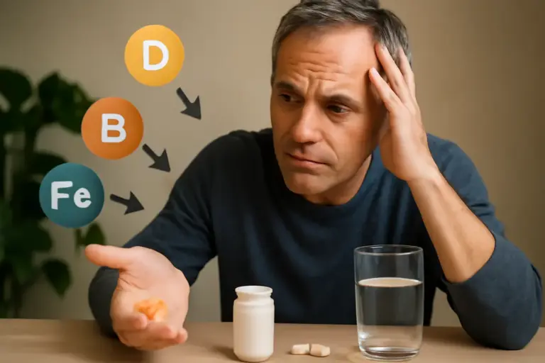 Multivitaminico per adulti over 40: le carenze specifiche da coprire per prime